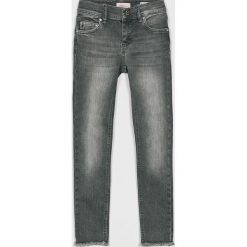 Kids Only - Jeansy dziecięce Blush 128-164 cm. Szare jeansy dziewczęce Kids Only, bez wzorów, z elastanu. W wyprzedaży za 89,90 zł.
