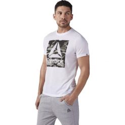 KOSZULKA CAMO DELTA SPEEDWICK CREW (L). Zielone koszulki męskie Reebok, m, bez wzorów, klasyczne, z klasycznym kołnierzykiem, bez rękawów. W wyprzedaży za 89,99 zł.
