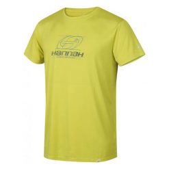Hannah T-Shirt Męski Parnell Sulphur Spring M. Żółte koszulki męskie Hannah, m, bez wzorów, sportowe, bez kołnierzyka, bez rękawów. W wyprzedaży za 79,00 zł.