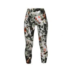 Under Armour Legginsy kompresyjne Speedpocket z nadrukiem Run Crop, Kobiety Damskie legginsy kompresyjne Kolor | M. Brązowe legginsy damskie Under Armour, m, z nadrukiem, bez kołnierzyka, bez rękawów. W wyprzedaży za 398,50 zł.
