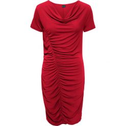 Sukienka bonprix stary jasnoróżowy - biały w paski. Różowe sukienki damskie bonprix, w paski, retro, bez kołnierzyka, bez rękawów. Za 99,99 zł.