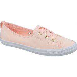 Buty Converse Chuck Taylor All Star Ballet Lace Slip 564313C pomarańczowe. Pomarańczowe trampki i tenisówki damskie Converse, bez wzorów, na sznurówki. W wyprzedaży za 269,00 zł.