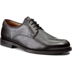 Półbuty CLARKS - Coling Walk 261193517 Black Leather. Czarne buty wizytowe męskie marki Clarks, ze skóry. W wyprzedaży za 369,00 zł.