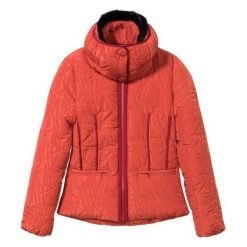 Desigual kurtka damska Padded Bristol 44 pomarańczowa. Pomarańczowe kurtki damskie Desigual, bez wzorów, bez kaptura. Za 749,00 zł.