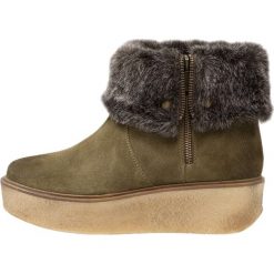 Botki damskie: DNA Footwear BV COCO Botki na platformie green