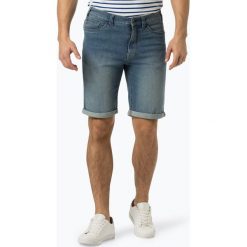 Nils Sundström - Męskie spodenki jeansowe, niebieski. Niebieskie spodenki i szorty męskie Nils Sundström, m, bez wzorów, z jeansu. Za 149,95 zł.