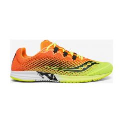 Saucony Type A9 Tenisówki Żółty Pomarańczowy. Żółte buty sportowe męskie Saucony, bez wzorów, z materiału, bez zapięcia. Za 538,95 zł.