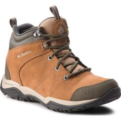 Trekkingi COLUMBIA - Fire Venture Mid Suede Waterproof BL1717 Elk/Ancient Fossil 286. Brązowe buty trekkingowe damskie marki Columbia. W wyprzedaży za 349,00 zł.