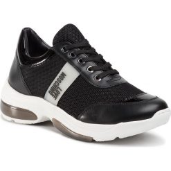 Sneakersy LOVE MOSCHINO - JA15125G1AIQ100A Nero/Nero/Nero. Czarne półbuty damskie Love Moschino, ze skóry ekologicznej. Za 949,00 zł.