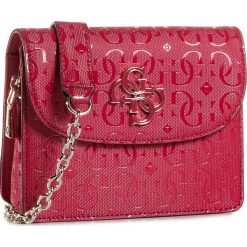 Torebka GUESS - Chic Shine (SG) Mini HWSG77 46780 BER. Różowe torebki klasyczne damskie Guess, z aplikacjami, ze skóry ekologicznej, wizytowe, bez dodatków. Za 499,00 zł.