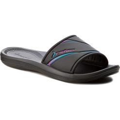 Chodaki damskie: Klapki RIDER – Luna Fem 81411 Black/Lilac 22179