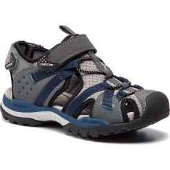 Sandały GEOX - J Borelis B. B J920RB 0CE14 C0739 S Dk Grey/Navy. Szare sandały chłopięce Geox, z materiału. Za 279,00 zł.