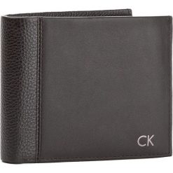 Portfele męskie: Duży Portfel Męski CALVIN KLEIN BLACK LABEL – Nathan 10Cc + Coin + Pass K50K503142 001