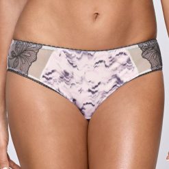 Brazyliany Estelle. Różowe majtki damskie marki Gaia, z bawełny. Za 44,99 zł.