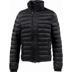 Kurtka zimowa w kolorze czarnym. Czarne płaszcze zimowe męskie Street Wear, m, bez wzorów, bez kaptura. W wyprzedaży za 214,95 zł.