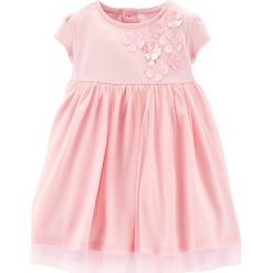 2-częściowy zestaw w kolorze jasnoróżowym. Sukienki niemowlęce Carter's. W wyprzedaży za 59,95 zł.