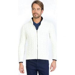 Sir Raymond Tailor sweter męski, XL, biały. Białe swetry męskie Sir Raymond Tailor, xl, bez wzorów, bez kołnierzyka, bez kaptura. W wyprzedaży za 168,00 zł.