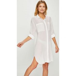 Seafolly - Sukienka plażowa. Białe stroje kąpielowe damskie Seafolly, na plażę, s, bez wzorów, z bawełny, bez kołnierzyka, bez rękawów. Za 359,90 zł.