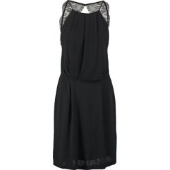Samsøe & Samsøe WILLOW SHORT DRESS Sukienka koktajlowa black. Czarne sukienki damskie marki Samsøe & Samsøe, l, bez wzorów, z wiskozy, wizytowe, bez kołnierzyka, bez rękawów. Za 369,00 zł.