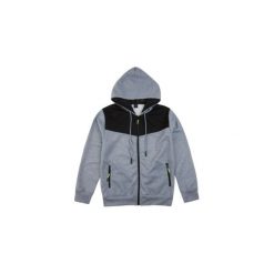 Bluzy męskie: bluza męska z kapturem, rozpinana Z KIESZENIAMI, dwukolorowe