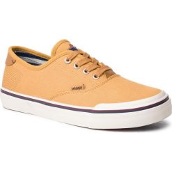 Tenisówki WRANGLER - Idol Board WM91110A Ochre 110. Żółte półbuty męskie Wrangler, bez wzorów, z gumy, klasyczne, bez zapięcia. W wyprzedaży za 169,00 zł.