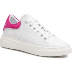 Sneakersy BALDACCINI - 1353000 Biały Lico/Fuksja Zamsz. Białe półbuty damskie Baldaccini, ze skóry. W wyprzedaży za 249,00 zł.