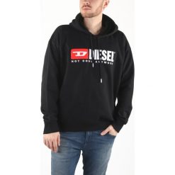 Diesel Hc-S-Division-A Bluza Czarny. Czarne bluzy męskie Diesel, s, z haftami, z bawełny, bez kołnierzyka, bez rękawów, bez kaptura. Za 757,95 zł.