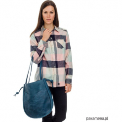 Skórzana Torebka Handmade BELLA VENETA. Szare torebki klasyczne damskie Pakamera. Za 625,00 zł.