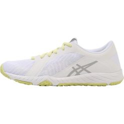 Buty sportowe damskie: ASICS DEFIANCE X Obuwie treningowe white/glacier grey/limelight