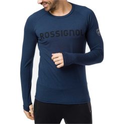 ROSSIGNOL Bluza long-sleeve LIFETECH TEE LS navy. Niebieskie bluzy męskie Rossignol, m, bez wzorów, z softshellu, bez kołnierzyka, bez rękawów, bez kaptura. Za 212,00 zł.