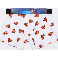 Bokserki Superman 2 pack - Niebieski. Niebieskie bokserki męskie Sinsay, z motywem z bajki. Za 24,99 zł.
