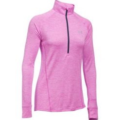 Under Armour Bluza Tech 1/2 Zip Twist Verve Violet Midnight Navy Metallic Silver M. Szare bluzy sportowe damskie marki Under Armour, m. W wyprzedaży za 139,00 zł.