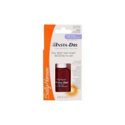 Sally Hansen Insta-Dri Chip-Resistant Top Coat lakier do paznokci 13,3 ml dla kobiet. Szare topy damskie Sally Hansen, s, bez wzorów, z lakierowanej skóry, z klasycznym kołnierzykiem. Za 14,35 zł.