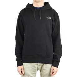 The North Face Drew Peak Hoodie T92TUVKX7 bluzy męskie czarne S. Czarne bluzy męskie The North Face, na lato, s, bez wzorów, z bawełny, z kapturem, bez rękawów, z kapturem. W wyprzedaży za 269,99 zł.