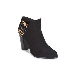 Botki Dune London OAKLEE. Czarne botki damskie Dune London, bez obcasa, bez zapięcia. Za 375,20 zł.