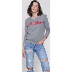 Ciemnoszara Bluza Girl Rule. Bluzy damskie other. Za 79,99 zł.