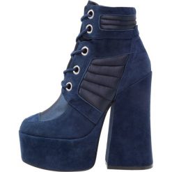 Botki damskie: Shellys London FIFI Botki na obcasie navy