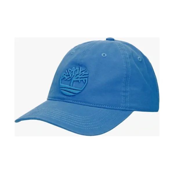 Timberland Czapka Soundview Cotton Canvas Cap , niebieski, rozmiar ONE SIZE. Niebieskie czapki damskie Timberland, w paski, z bawełny. Za 169,99 zł.