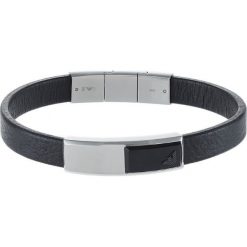 Emporio Armani Bransoletka silvercoloured. Szare bransoletki męskie Emporio Armani. Za 579,00 zł.