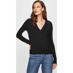 Pinko - Sweter. Czarne swetry damskie Pinko, xs, bez wzorów, z wiskozy, bez rękawów, bez kaptura. W wyprzedaży za 569,90 zł.