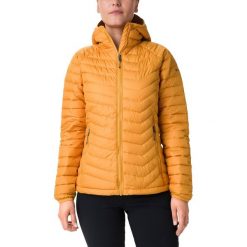 Kurtka ocieplana Columbia Powder Lite 1699071756 - pomarańczowy || brązowy. Pomarańczowe kurtki damskie Columbia, m, bez wzorów, bez kaptura. Za 538,99 zł.