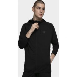 Bluza treningowa męska. Pomarańczowe bluzy męskie xl, bez wzorów, z dzianiny, z kapturem, bez rękawów, z kapturem. Za 169,99 zł.