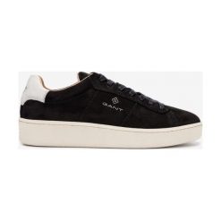 Gant Tampa Tenisówki Czarny. Czarne trampki męskie GANT, bez wzorów, ze skóry, bez zapięcia. Za 533,95 zł.