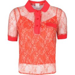 Pinko Bluzka "Amico". Bluzki damskie Pinko, na co dzień, bez wzorów, z koronki, bez kołnierzyka, z krótkim rękawem. Za 359,00 zł.
