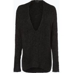 Review - Sweter damski, szary. Szare swetry klasyczne damskie marki Review, l, z tkaniny, z okrągłym kołnierzem. Za 219,95 zł.