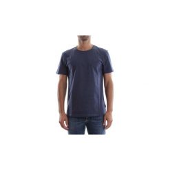 T-shirty z krótkim rękawem Calvin Klein Jeans K10K101662 JARI. Niebieskie t-shirty męskie Calvin Klein Jeans, s, bez wzorów, z jeansu, bez kołnierzyka, krótkie. W wyprzedaży za 161,70 zł.