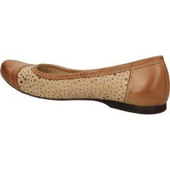 BALERINY LUCIANO 203. Brązowe baleriny damskie Casu. Za 159,99 zł.