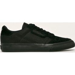 Adidas Originals - Buty Continental Vulc. Czarne sneakersy męskie adidas Originals, ze skóry, na sznurówki. W wyprzedaży za 279,90 zł.