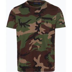 Polo Ralph Lauren - T-shirt męski, zielony. Zielone koszulki polo Polo Ralph Lauren, l, moro, z bawełny. Za 359,95 zł.