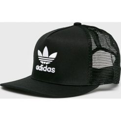 Adidas Originals - Czapka. Czarne czapki męskie marki adidas Originals, z bawełny. W wyprzedaży za 59,90 zł.
